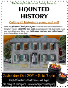 Haunted history poster